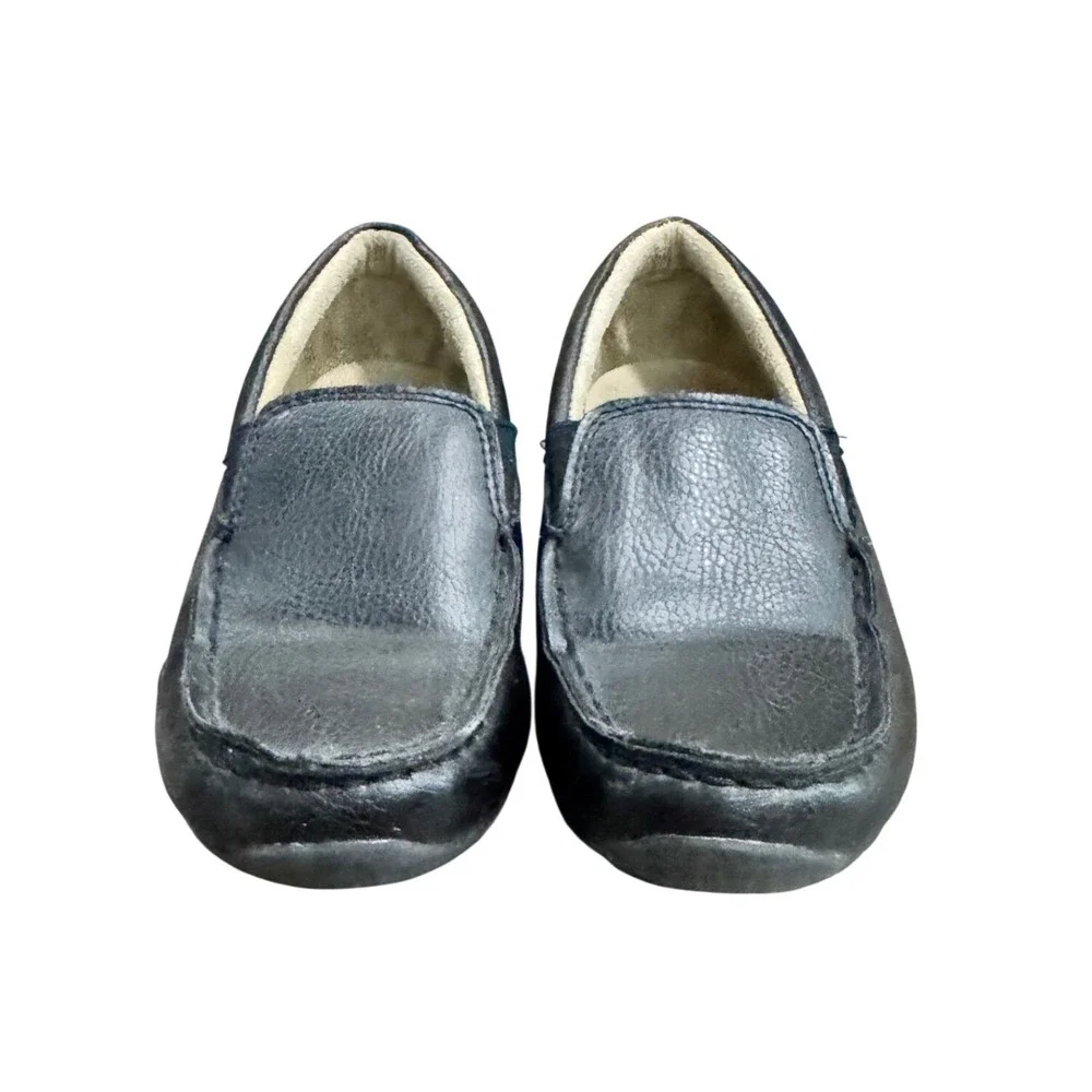 The Children's Place Dark Brown Slip On Loafers Kids Size 11 Comfort Shoes‎